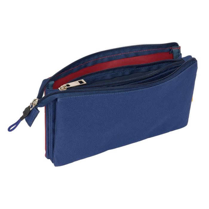 Bolso Escolar Portatodo Safta Triple Kings League Jijantes 120x220X30 mm 2