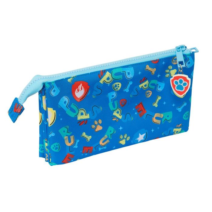 Bolso Escolar Portatodo Safta Triple Paw Patrol Pups Rule 120x220X30 mm 1