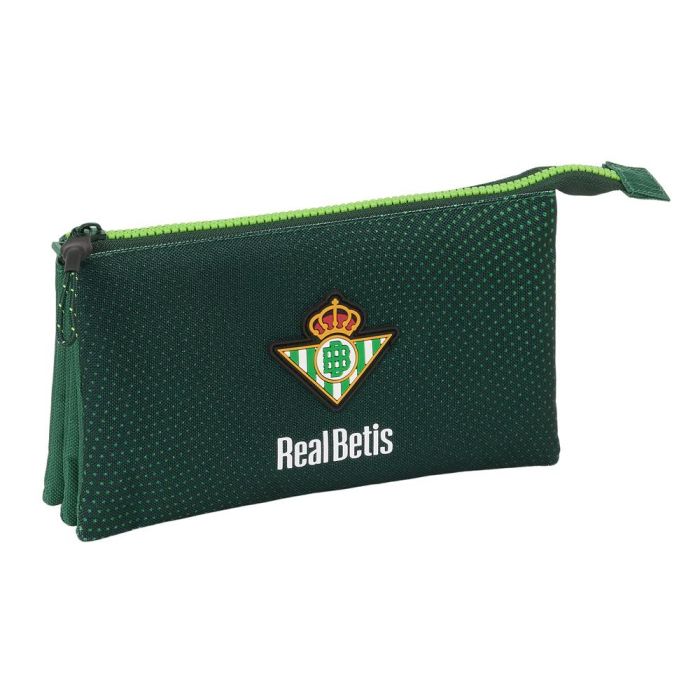 Bolso Escolar Portatodo Safta Triple Resistente Al Agua Real Betis Balompie 120x220x30 mm