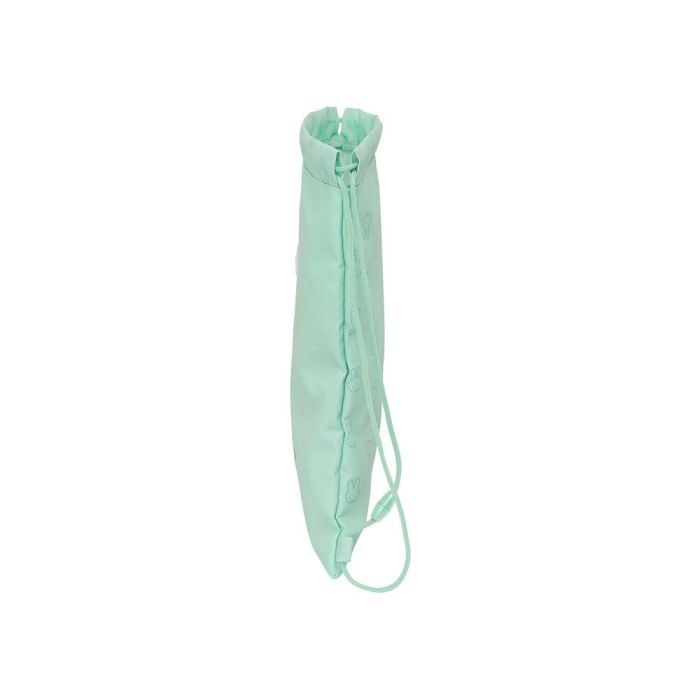 Saco Plano Safta Junior Reciclado Y Repelente Agua Miffy Menta 340x260X10 mm 2