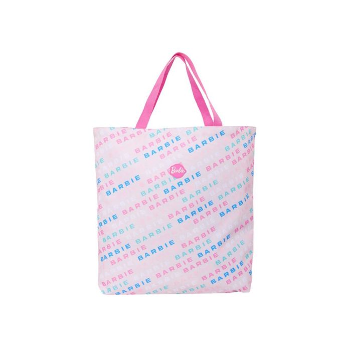 Bolsa Shopping Bag Safta Barbie Logomania 450x500x100 mm