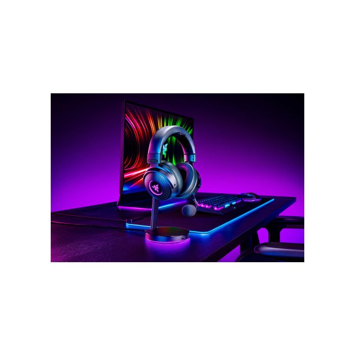 Razer Kraken V3 Pro Auriculares Inalámbrico y alámbrico Banda para cuello Juego USB tipo A Negro 3