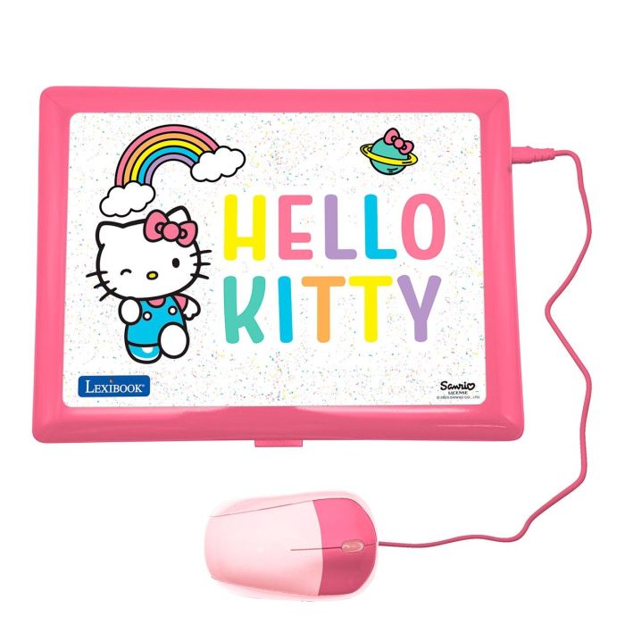 Lexibook Ordenador Portátil Hello Kitty JC598HKI2 Bilingüe Educativo con 124 Actividades Español Inglés +4 Años 1 Lexibook Ordenador Portátil Hello Kitty JC598HKI2 Bilingüe Educativo con 124 Actividades Español Inglés +4 Años 1