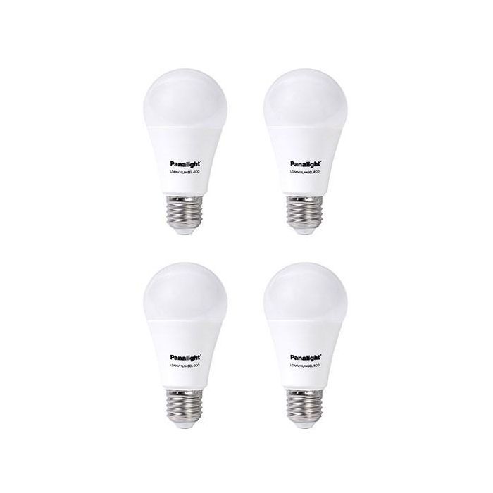 Lámpara Led Bulbo Opaco E27 De 11,5W 4500K Pack De 4 PANASONIC-PANALIGHT LDAHV11LH45EL-ECO-4x