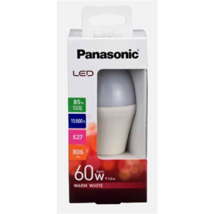 Lámpara Led Bulbo Opaco E27 De 9W 3000K PANASONIC-PANALIGHT LDAHV9LH3E 2