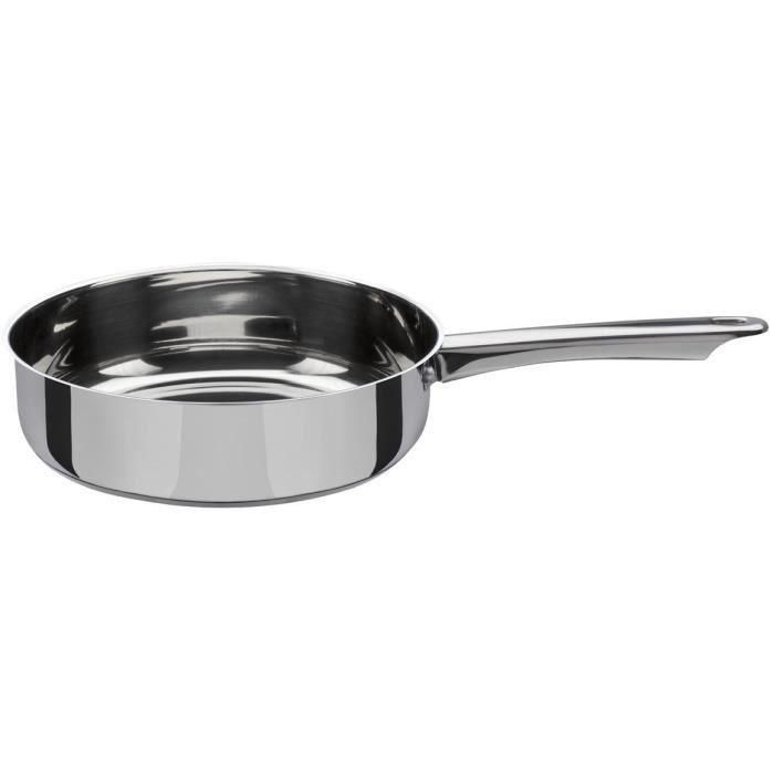GSW Montreal Batería de Cocina 7 Piezas Acero Inoxidable 18/10 para Inducción: Ollas 16, 20, 24 cm y Sartén 24 cm 3 GSW Montreal Batería de Cocina 7 Piezas Acero Inoxidable 18/10 para Inducción: Ollas 16, 20, 24 cm y Sartén 24 cm 3