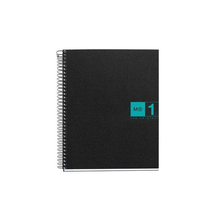 Bloc Miquelrius The Original Notebook 1 Micro.Tapa Pp A5 80H 70G Cuadric.5X5 Turquesa 5 unidades