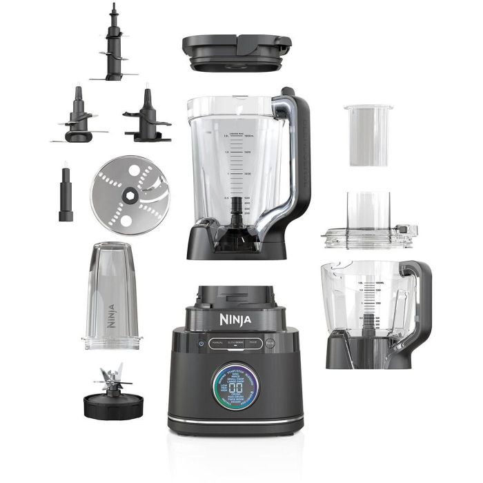 Ninja TB401EU Batidora de Vaso y Procesador de Alimentos Detect™ Power Pro 1200W, 3 en 1 con BlendSense™ 2 Ninja TB401EU Batidora de Vaso y Procesador de Alimentos Detect™ Power Pro 1200W, 3 en 1 con BlendSense™ 2