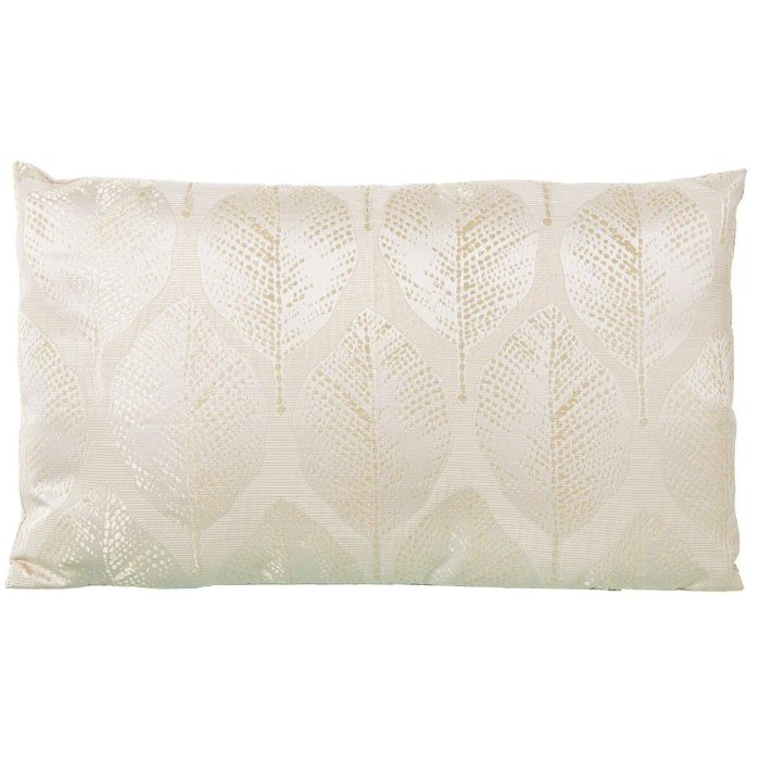 Cojín Alexandra House Living Crema Textil 30 x 50 cm