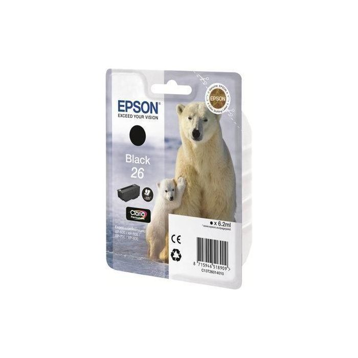 Epson Claria Premium Cartucho Negro 26 Epson Claria Premium Cartucho Negro 26