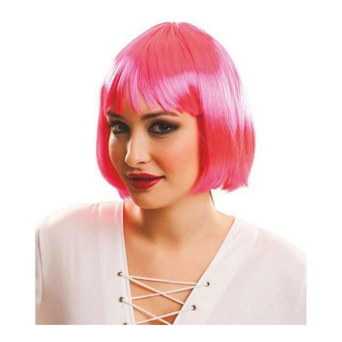 My Other Me Peluca Corta Rosa Talla Única, Accesorio de Disfraz Infantil para Fiestas y Carnaval, Edad Mínima Recomendada 3 Años My Other Me Peluca Corta Rosa Talla Única, Accesorio de Disfraz Infantil para Fiestas y Carnaval, Edad Mínima Recomendada 3 Años