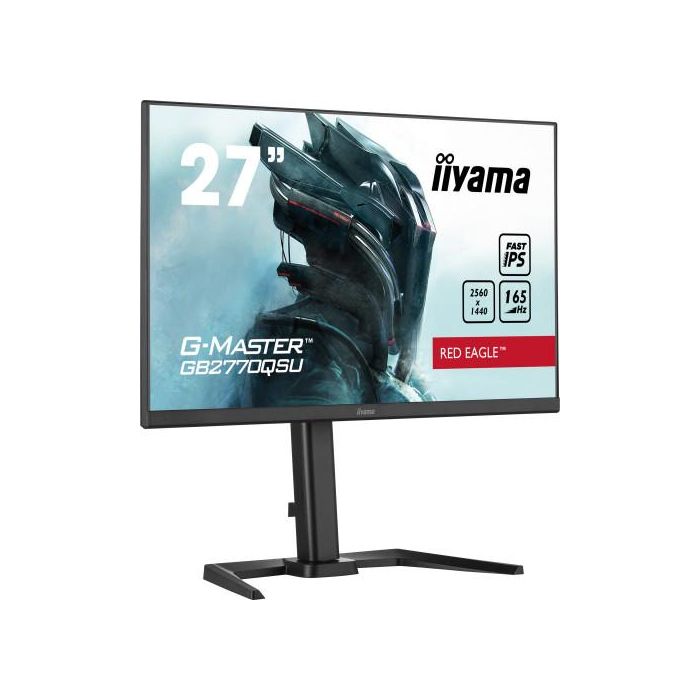 (D) Monitor Iiyama 27" Gaming G-Master GB2770QSU-B5, Wqhd, 165Hz, 0,5Ms, Hdmi, Usb, Displayport, Alt, Reg Alt, Pivotante 3 (D) Monitor Iiyama 27" Gaming G-Master GB2770QSU-B5, Wqhd, 165Hz, 0,5Ms, Hdmi, Usb, Displayport, Alt, Reg Alt, Pivotante 3