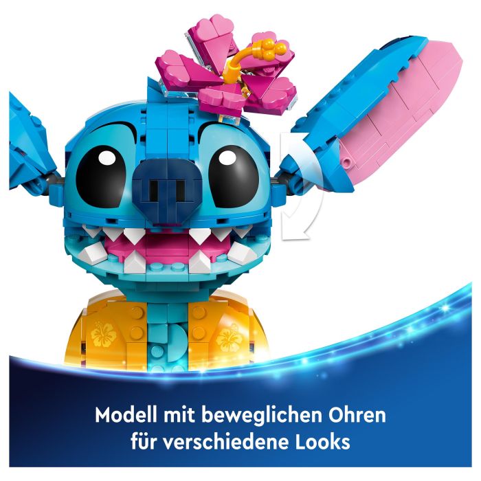 LEGO Disney Stitch 43249 Lilo & Stitch Set de Construcción con Figura y Accesorios 11