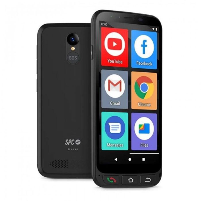 SPC Zeus 4G Pro Smartphone 2352464N para Mayores con Botón SOS, Teclas Físicas, 5.5" 64GB 4GB RAM Negro 3 SPC Zeus 4G Pro Smartphone 2352464N para Mayores con Botón SOS, Teclas Físicas, 5.5" 64GB 4GB RAM Negro 3