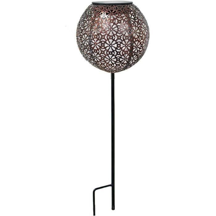 GALIX Decoración de metal con energía solar - Diseño retro 2 GALIX Decoración de metal con energía solar - Diseño retro 2
