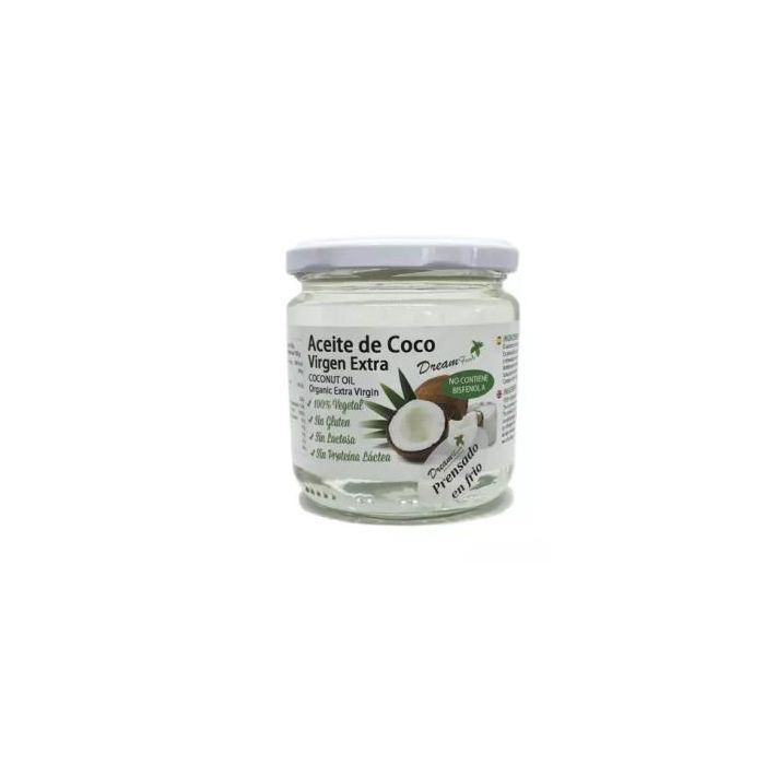 DREAM FOODS Aceite de Coco Extra Virgen Bio 250gr