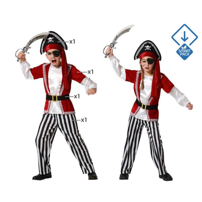 Disfraz Pirata Corsario 10-12 Años Disfraz Pirata Corsario 10-12 Años