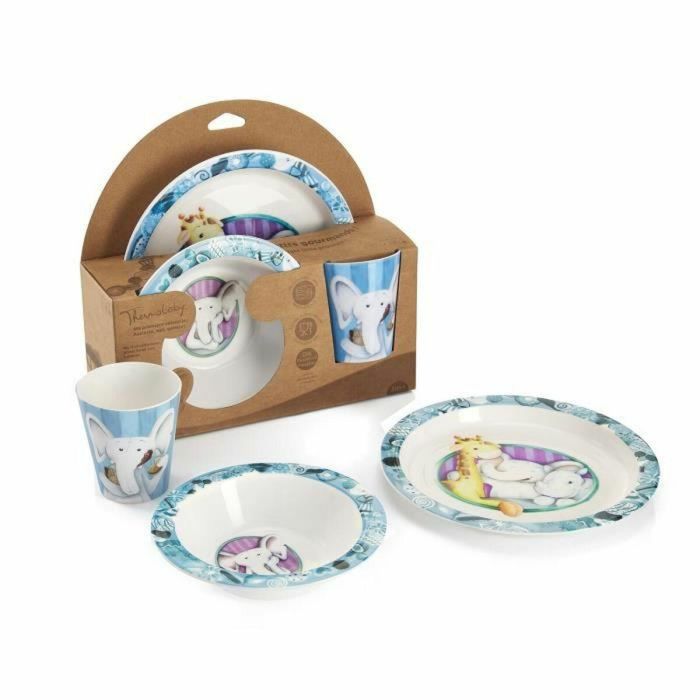 Booster de silla infantil + cajas de conservación + caja de platos de microondas + babero semirrígido 3 Booster de silla infantil + cajas de conservación + caja de platos de microondas + babero semirrígido 3