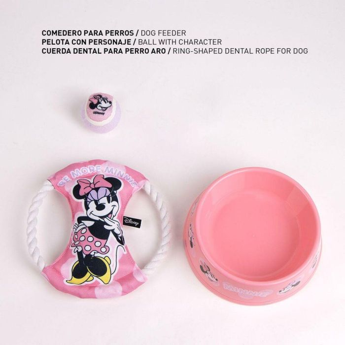 Set para mascotas juguete minnie 21.0 x 21.0 x 8.8 cm 3 Set para mascotas juguete minnie 21.0 x 21.0 x 8.8 cm 3