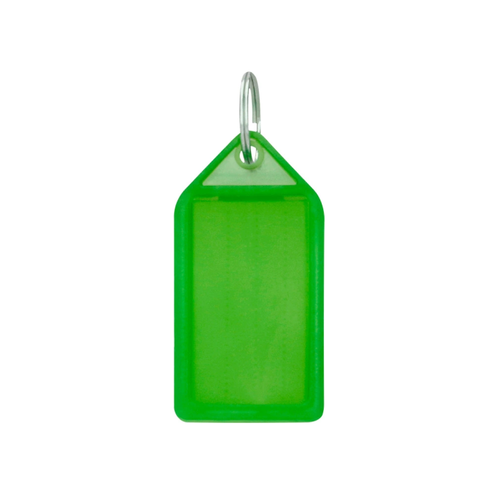 Q-connect Llavero portaetiquetas Premium, color verde, caja de 40 unidades 5