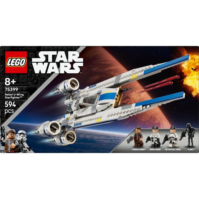 Lego Star Wars 75399 Caza Estelar Ala-U de la Alianza Rebelde Andor Set de Construcción para Niños de 8 Años en Adelante 8 Lego Star Wars 75399 Caza Estelar Ala-U de la Alianza Rebelde Andor Set de Construcción para Niños de 8 Años en Adelante 8