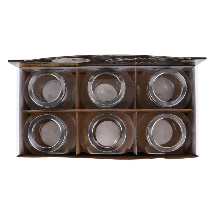 Anna Tarro de Vidrio con 2 Posiciones, 450 ml - Dimensiones: 8x10x10 cm (24 Unidades) 6