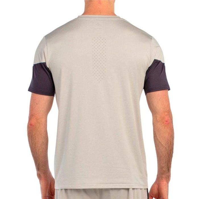 Camiseta de Manga Corta Hombre Bullpadel Brial 126 Beige Pádel 43 1/3 1