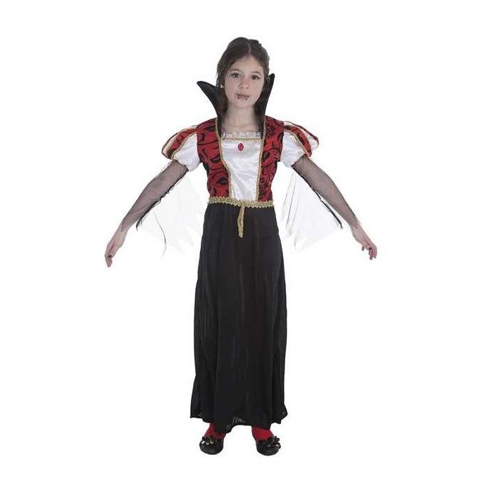 Disfraz infantil vampira gótica talla-m 7- 9 años