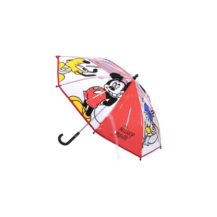 Paraguas Mickey Mouse Rojo (Ø 66 cm)