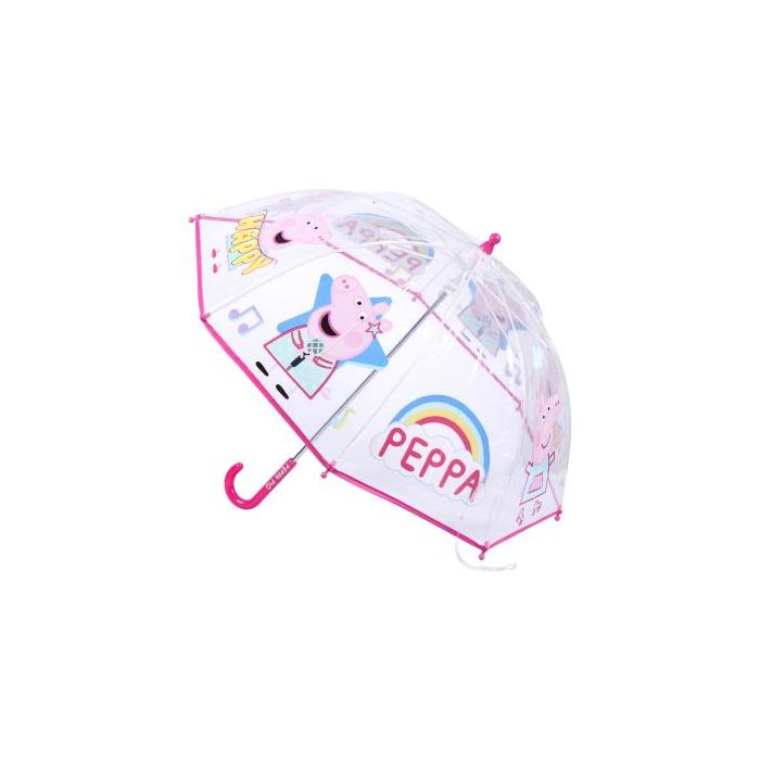 Paraguas Peppa Pig 45 cm Rosa (Ø 71 cm)