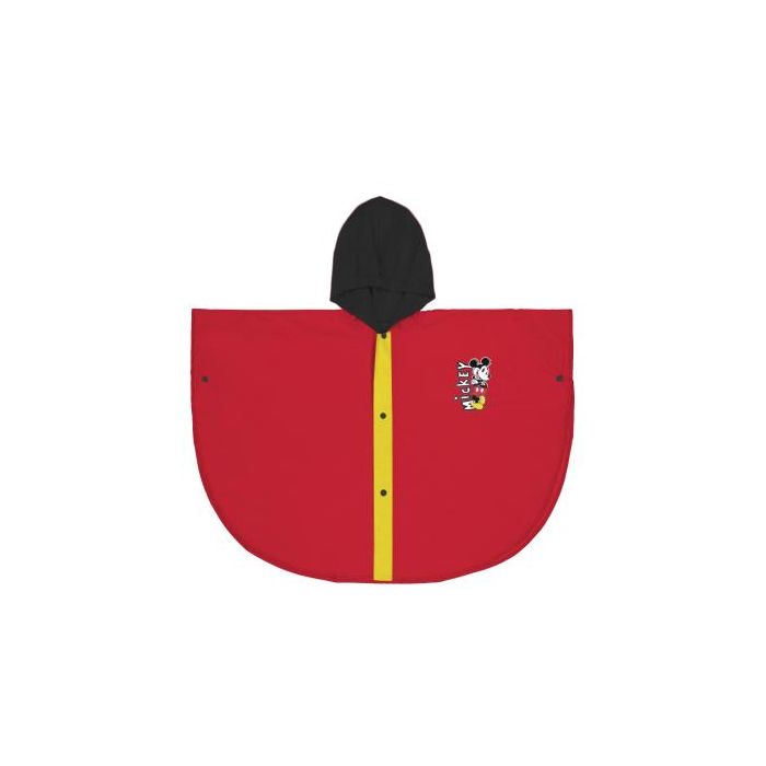 Impermeable Poncho Mickey Rojo