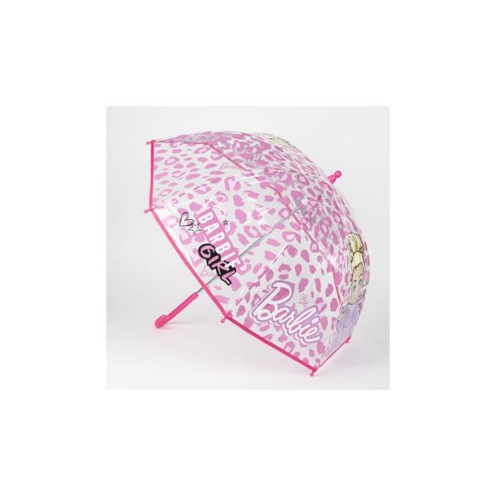 Paraguas Manual Poe Burbuja Barbie Rosa 45 cm 4