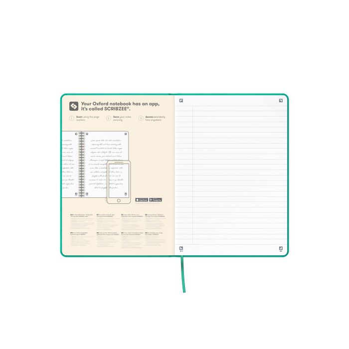 Cuaderno Oxford Signature Tapa Extra A5 80H Horizontal Surtido Colores Pastel (5) (Set de 5)