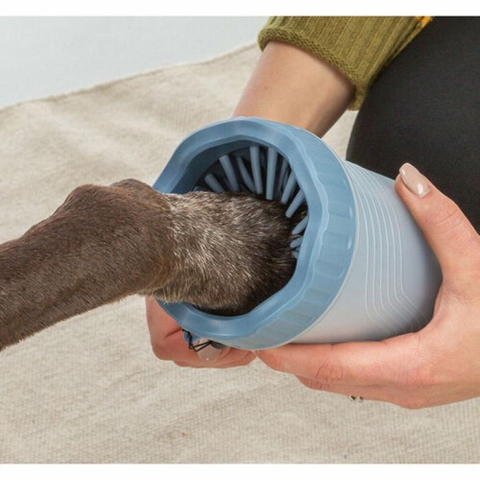 Limpiador de Patas para Perros Trixie Azul M/L 6 Limpiador de Patas para Perros Trixie Azul M/L 6