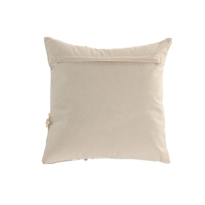 Cojin Boho DKD Home Decor Beige 45 x 45 cm (2 Unidades) 2