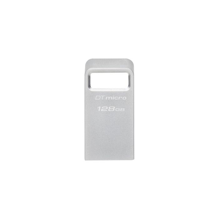 Kingston Technology DataTraveler Micro unidad flash USB 128 GB USB tipo A 3.2 Gen 1 (3.1 Gen 1) Plata