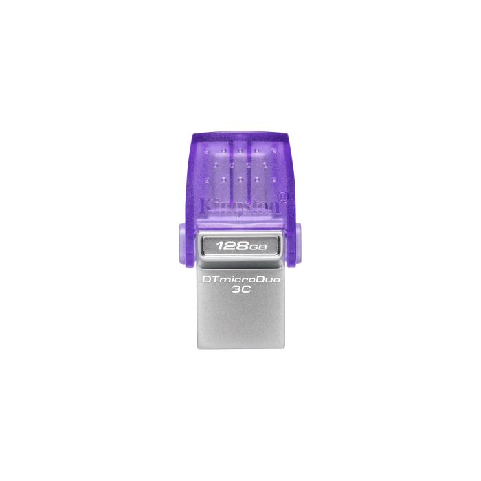 Memoria USB Kingston microDuo 3C Negro Morado 128 GB