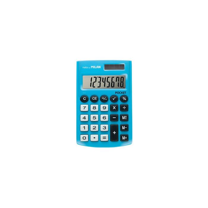 Milan 159912 calculadora Bolsillo Calculadora básica Multicolor 2