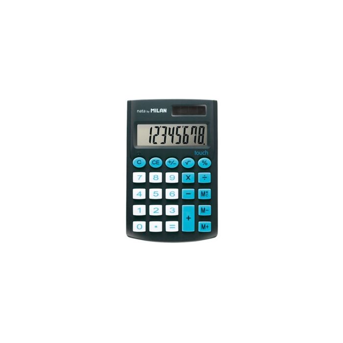 Milan 159912 calculadora Bolsillo Calculadora básica Multicolor 7