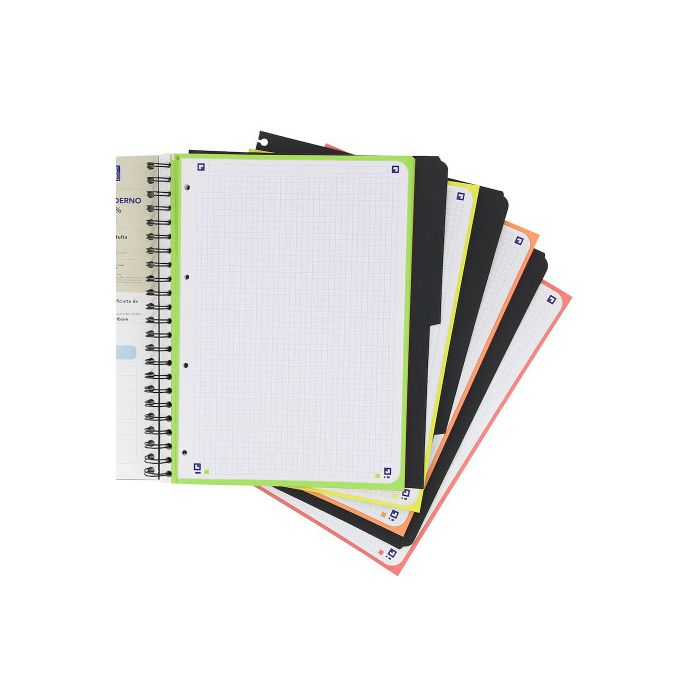 Oxford 400027277 cuaderno y block A4+ 120 hojas Colores surtidos 1