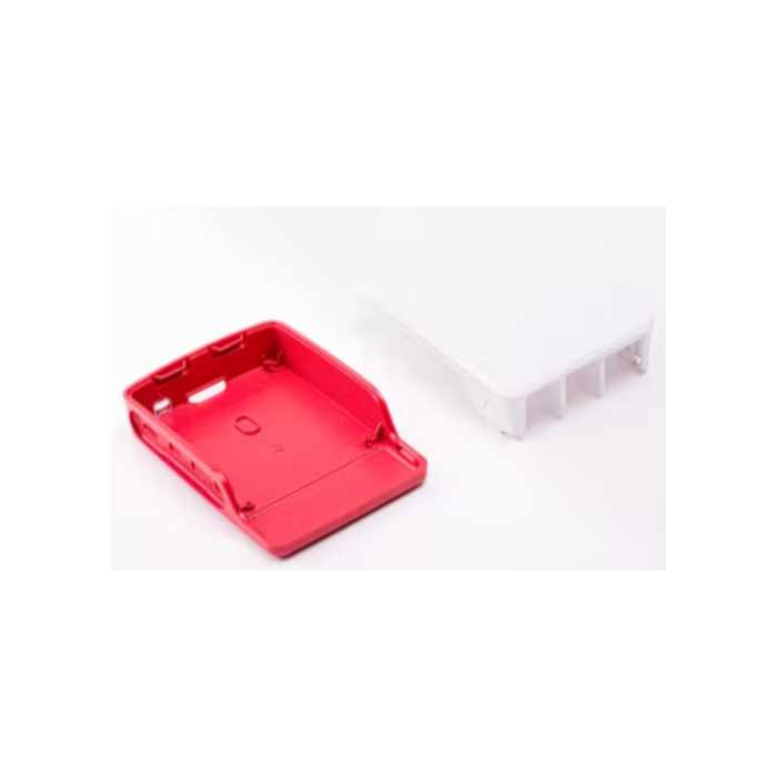 Raspberry Pi 1876751 accesorio para placa de desarrollo Funda Rojo, Blanco 1