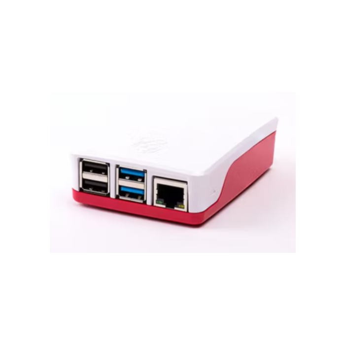 Raspberry Pi 1876751 accesorio para placa de desarrollo Funda Rojo, Blanco 2