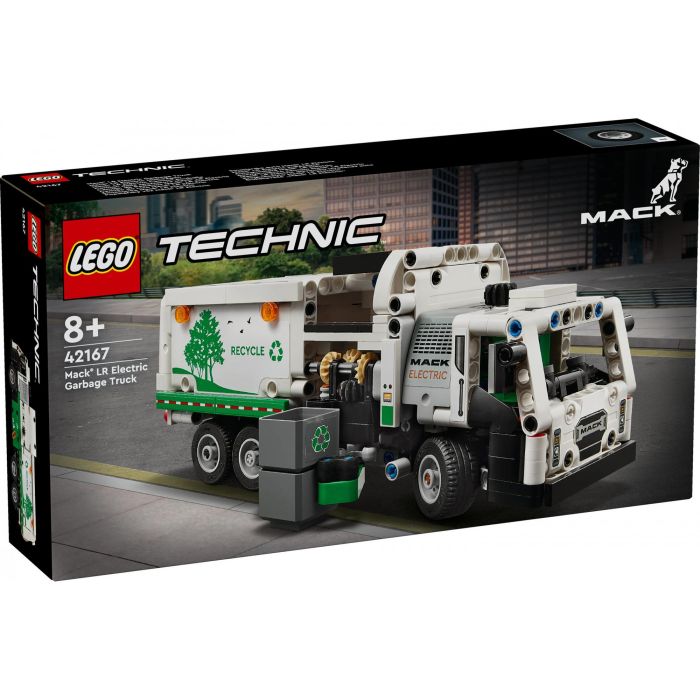 LEGO 42167 Camión de Residuos Mack LR Electric Technic para +8 años 9 LEGO 42167 Camión de Residuos Mack LR Electric Technic para +8 años 9