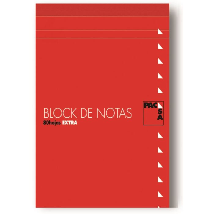 Bloc de Notas con Tapa 60 Grs. Folio (215X310Mm.) 80 Hojas Cuadrícula 4X4 Pacsa 18900 1 Bloc de Notas con Tapa 60 Grs. Folio (215X310Mm.) 80 Hojas Cuadrícula 4X4 Pacsa 18900 1
