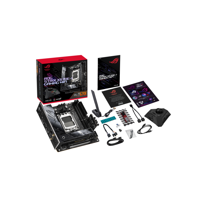 ASUS ROG STRIX X670E-I GAMING WiFi AMD X670 Socket AM5 mini ITX 1
