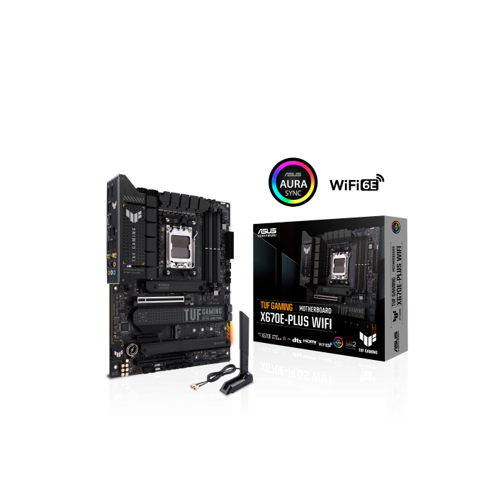 Placa Base Asus X670E-PLUS AMD AM5 AMD X670 AMD 4