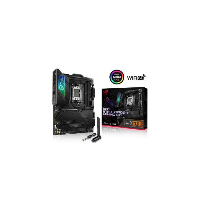 Placa Base Asus ROG STRIX X670E-F AMD AM5 AMD X670 AMD 9