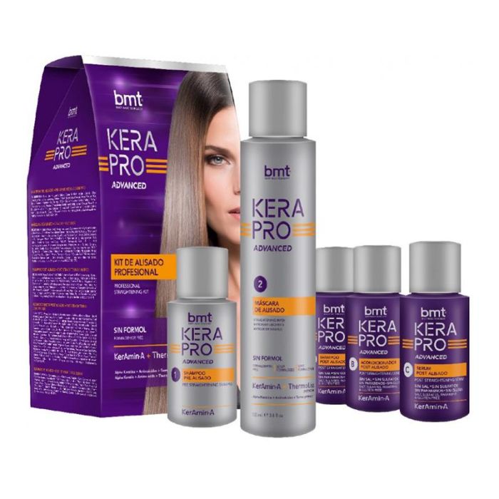 Bmt Kerapro Advanced Kit De Alisado Profesional Kativa