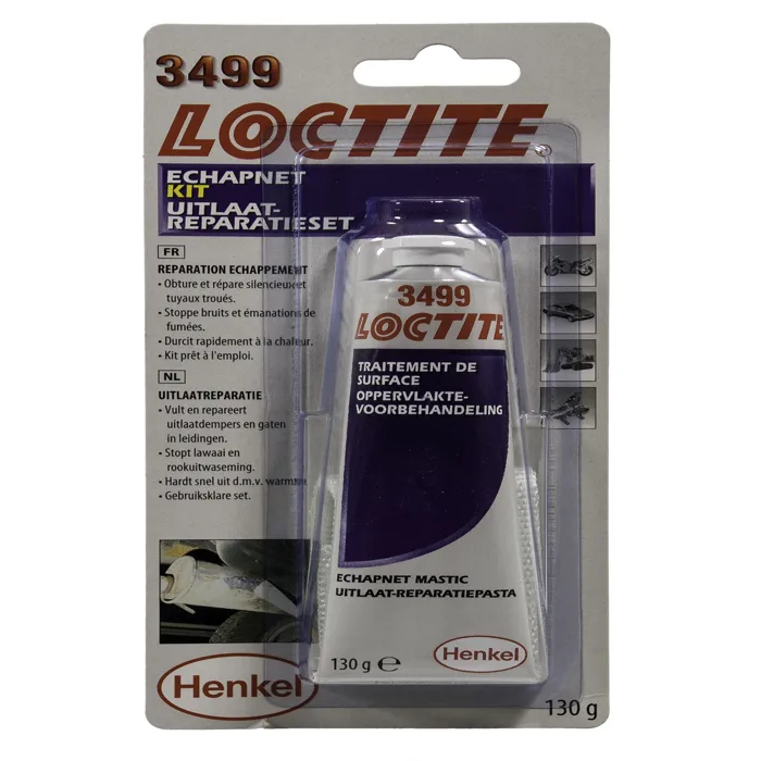 Loctite 3499 Kit Reparación Escape Echapnet Libre de Asbesto Blanco 130g 1