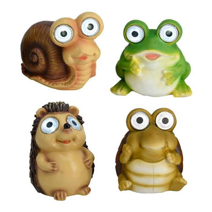 Ipae Progarden Figura animal solar 11 cm polipropileno jardín colores surtidos modelo surtidos 1